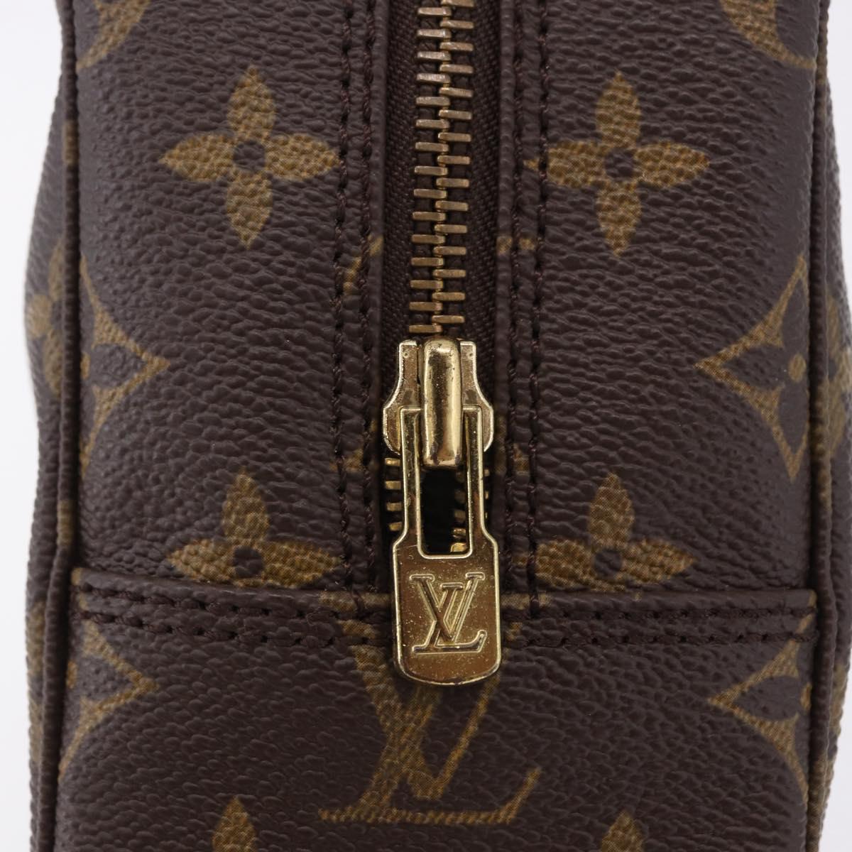 LOUIS VUITTON Monogram Trousse Toilette 28 Clutch Bag M47522 LV Auth 198308V