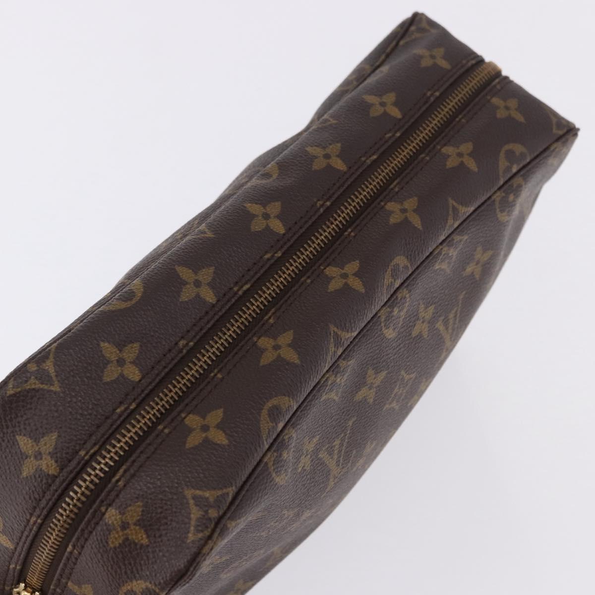 LOUIS VUITTON Monogram Trousse Toilette 28 Clutch Bag M47522 LV Auth 198308V