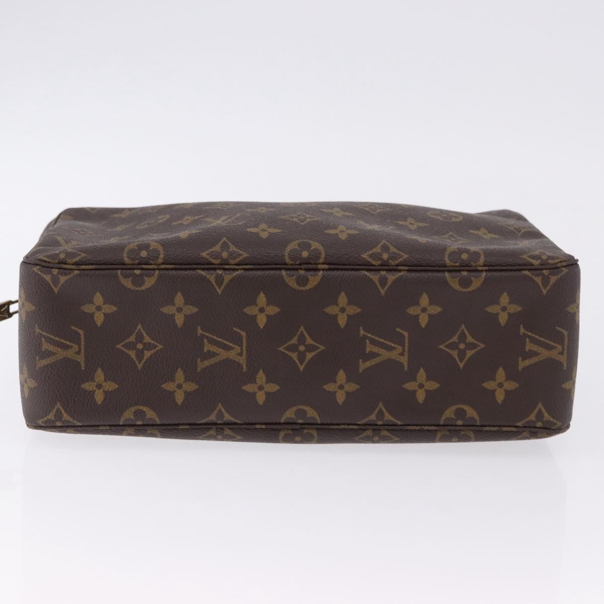 LOUIS VUITTON Monogram Trousse Toilette 28 Clutch Bag M47522 LV Auth 198308V