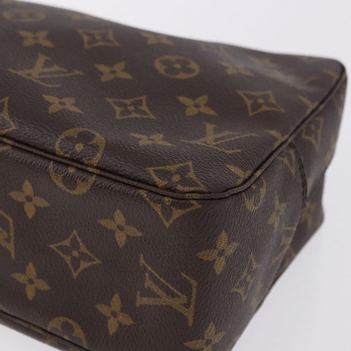 LOUIS VUITTON Monogram Trousse Toilette 28 Clutch Bag M47522 LV Auth 198308V