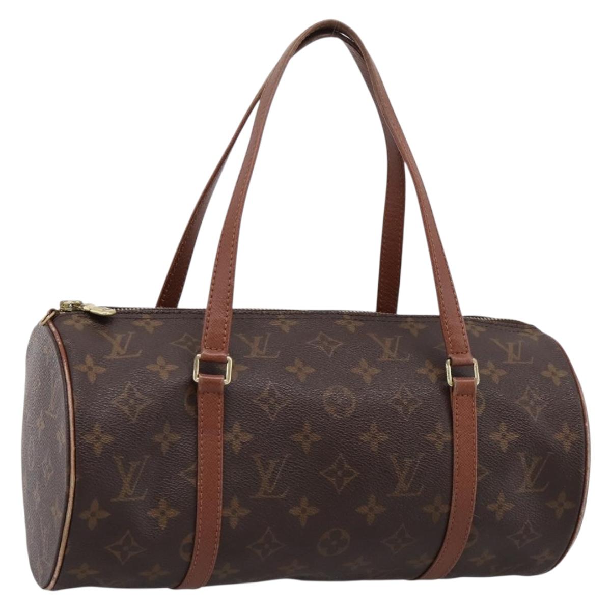 LOUIS VUITTON Monogram Papillon 30 Hand Bag M51365 LV Auth 198309