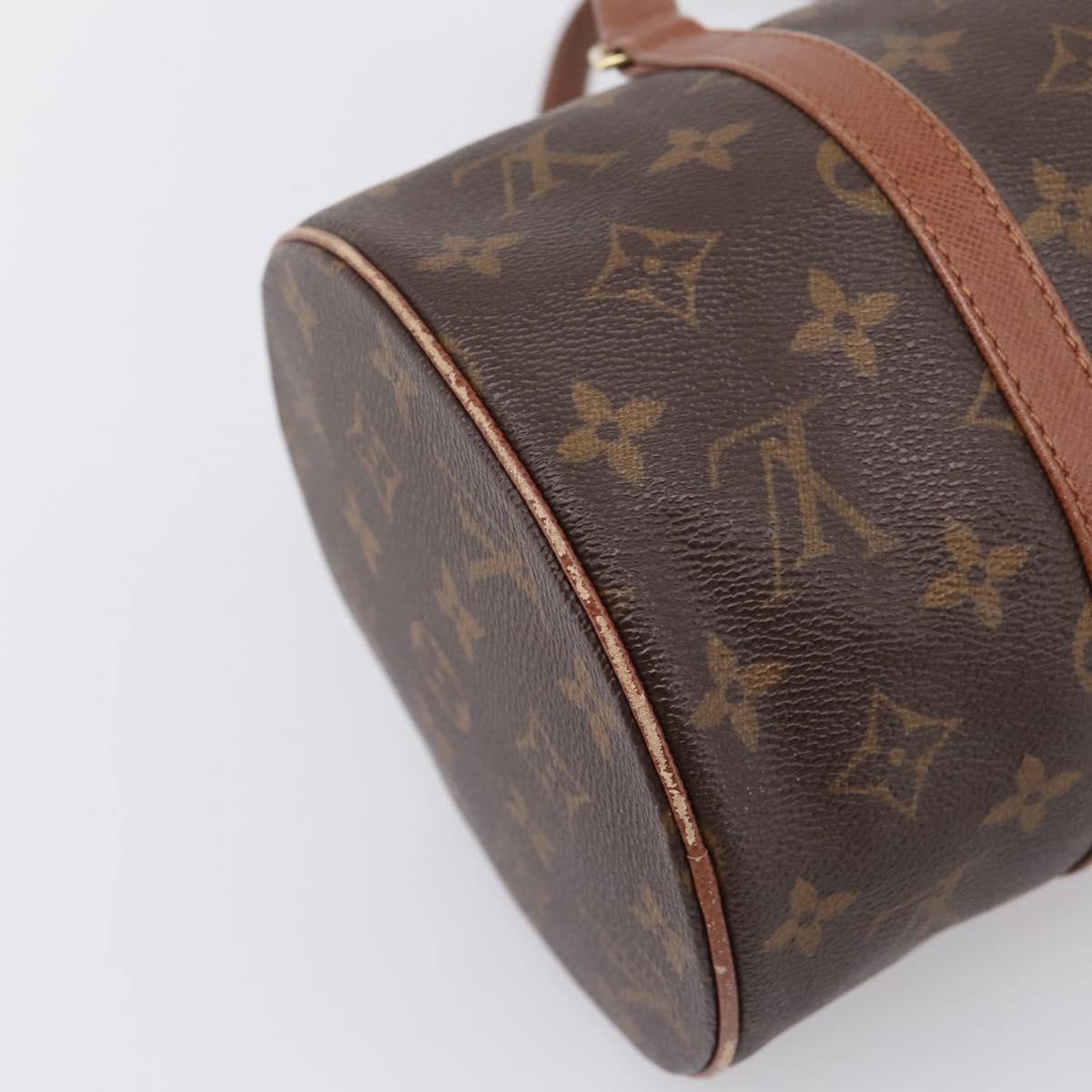 LOUIS VUITTON Monogram Papillon 30 Hand Bag M51365 LV Auth 198309