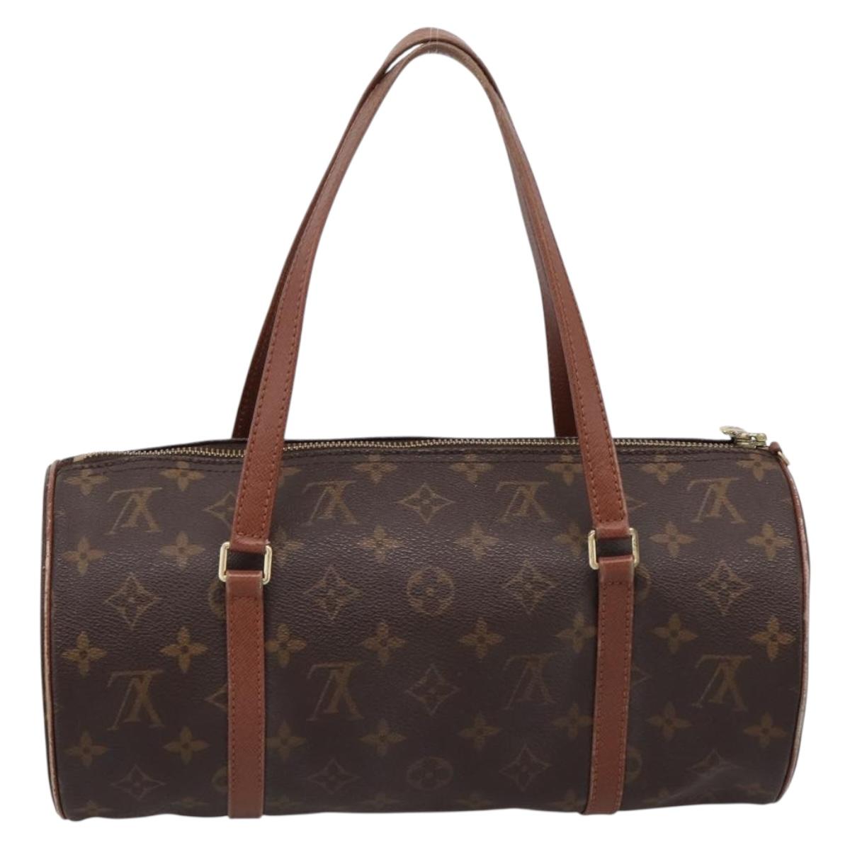 LOUIS VUITTON Monogram Papillon 30 Hand Bag M51365 LV Auth 198309