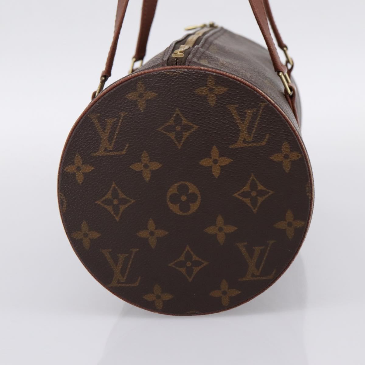 LOUIS VUITTON Monogram Papillon 30 Hand Bag M51365 LV Auth 198309