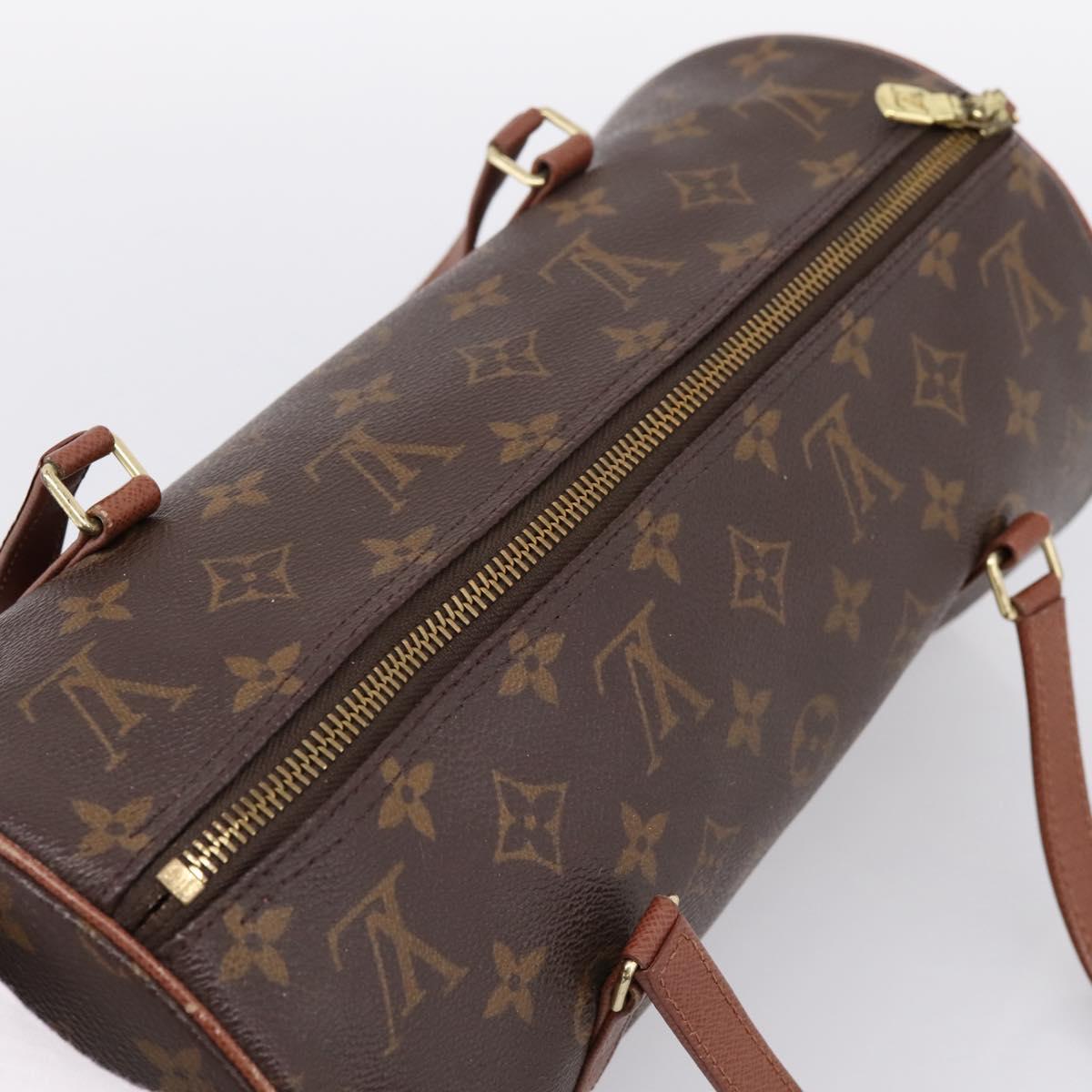 LOUIS VUITTON Monogram Papillon 30 Hand Bag M51365 LV Auth 198309