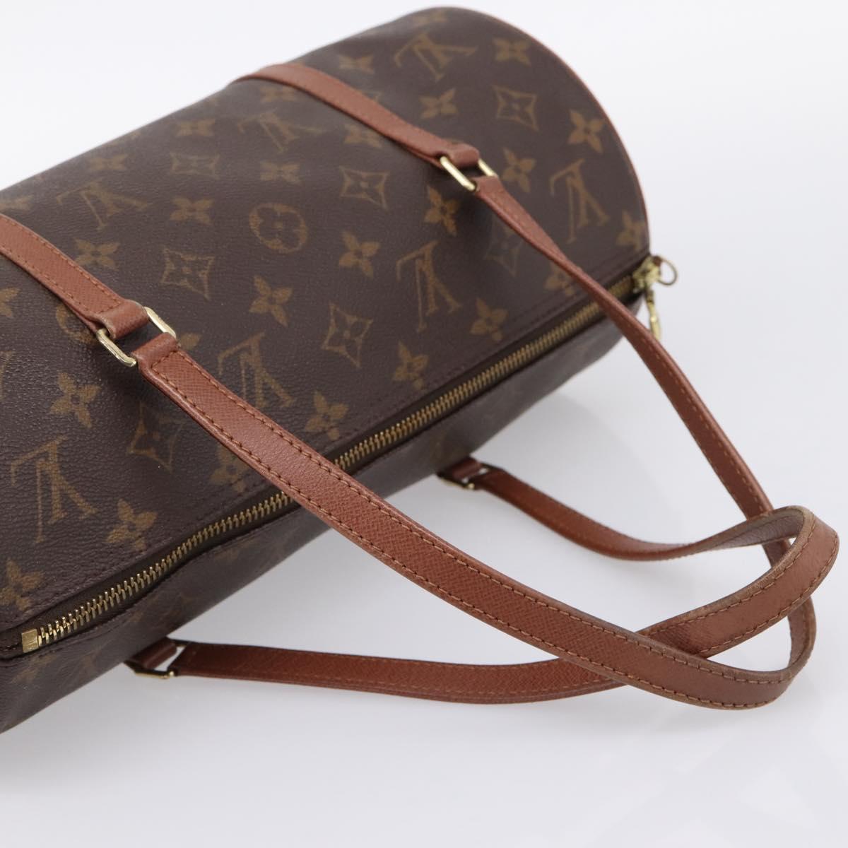 LOUIS VUITTON Monogram Papillon 30 Hand Bag M51365 LV Auth 198309