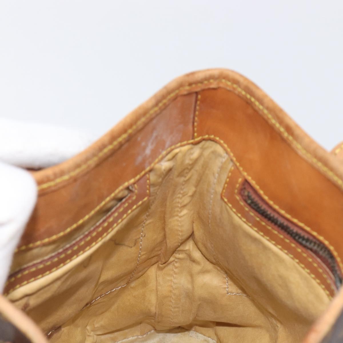 LOUIS VUITTON Monogram Bucket PM Shoulder Bag M42238 LV Auth 198312