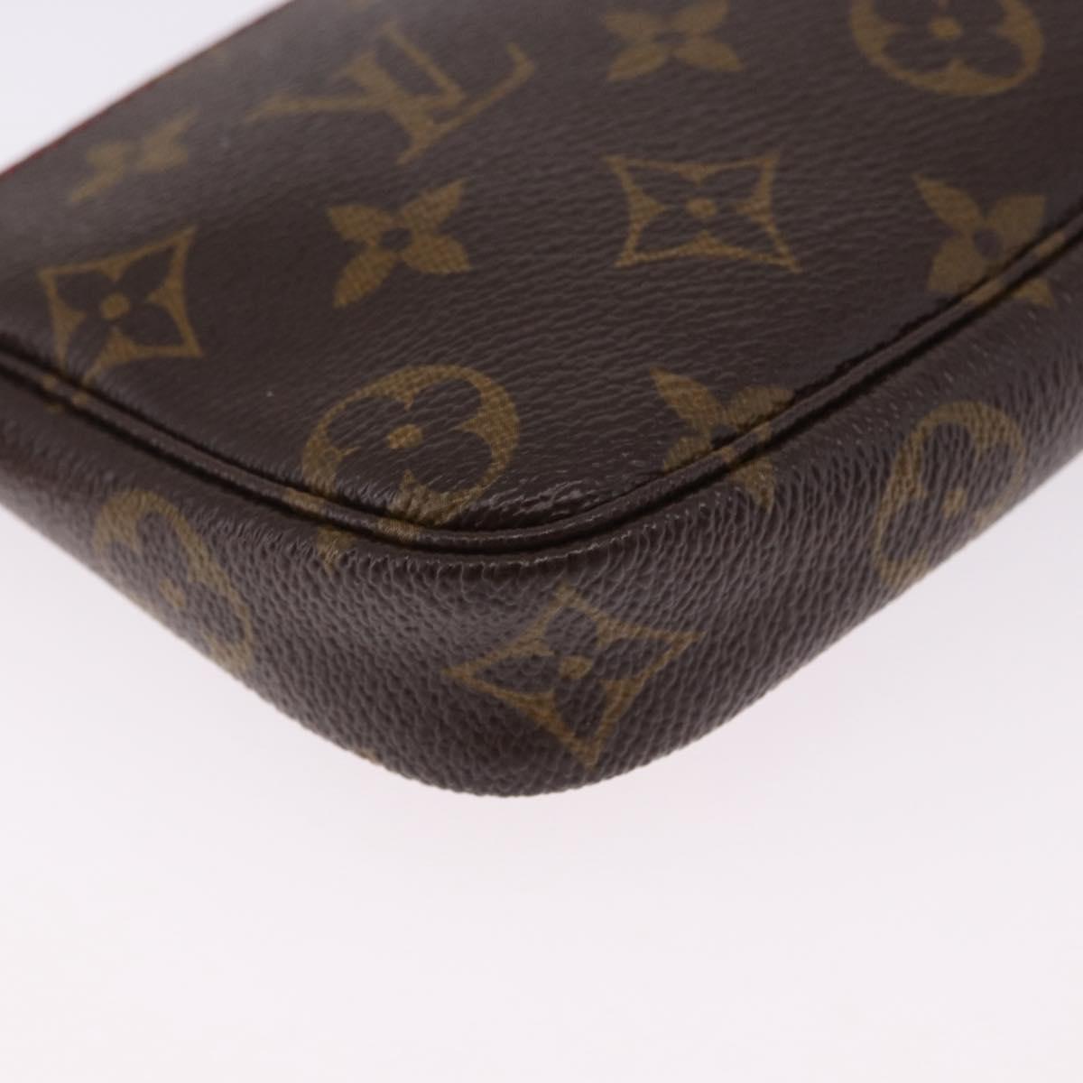 LOUIS VUITTON Monogram Cherry Mini Pochette Accessoires Pouch LV Auth 198316SAV