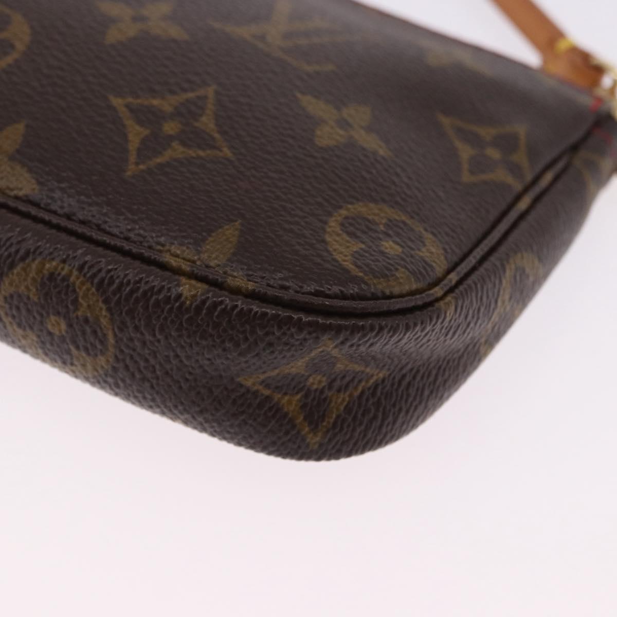 LOUIS VUITTON Monogram Cherry Mini Pochette Accessoires Pouch LV Auth 198316SAV