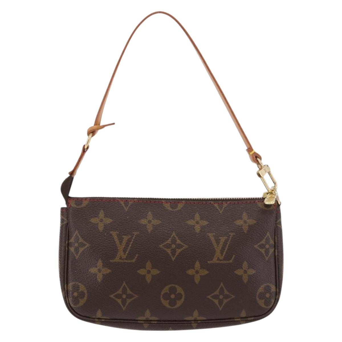 LOUIS VUITTON Monogram Cherry Mini Pochette Accessoires Pouch LV Auth 198316SAV