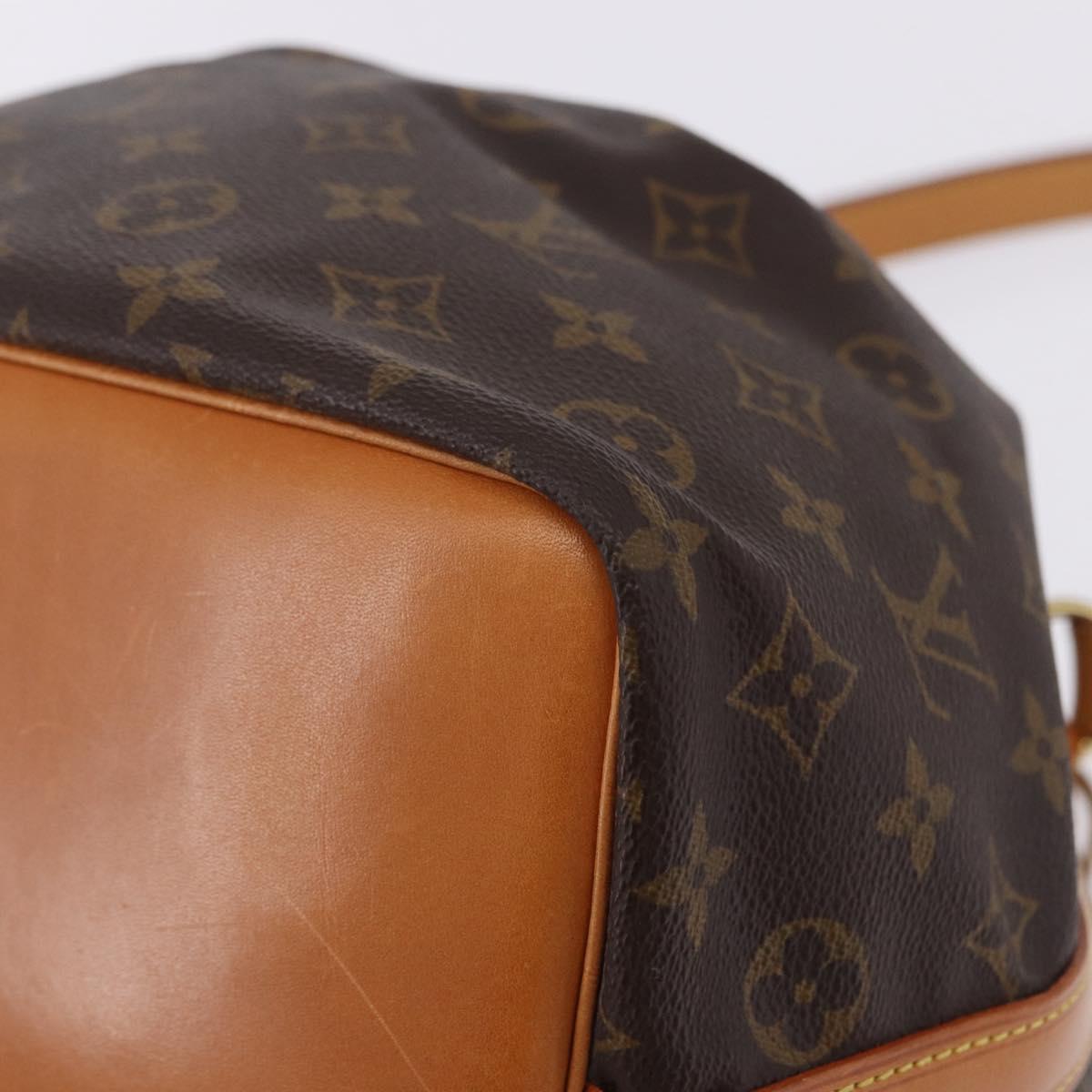 LOUIS VUITTON Monogram Petit Noe Shoulder Bag M42226 LV Auth 198317V