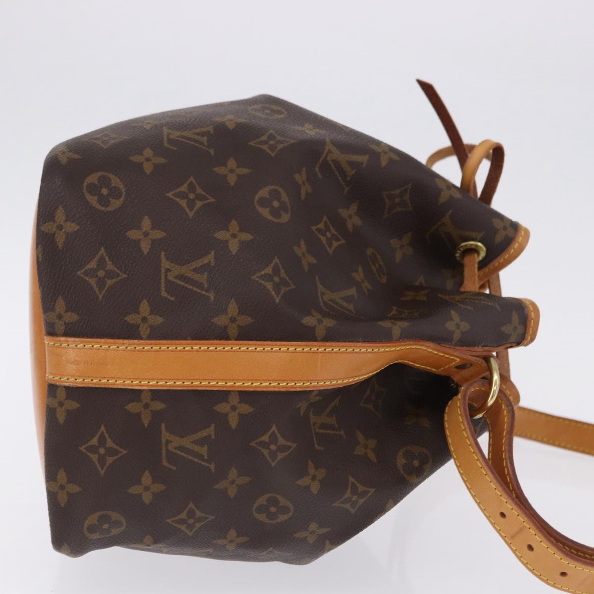 LOUIS VUITTON Monogram Petit Noe Shoulder Bag M42226 LV Auth 198317V