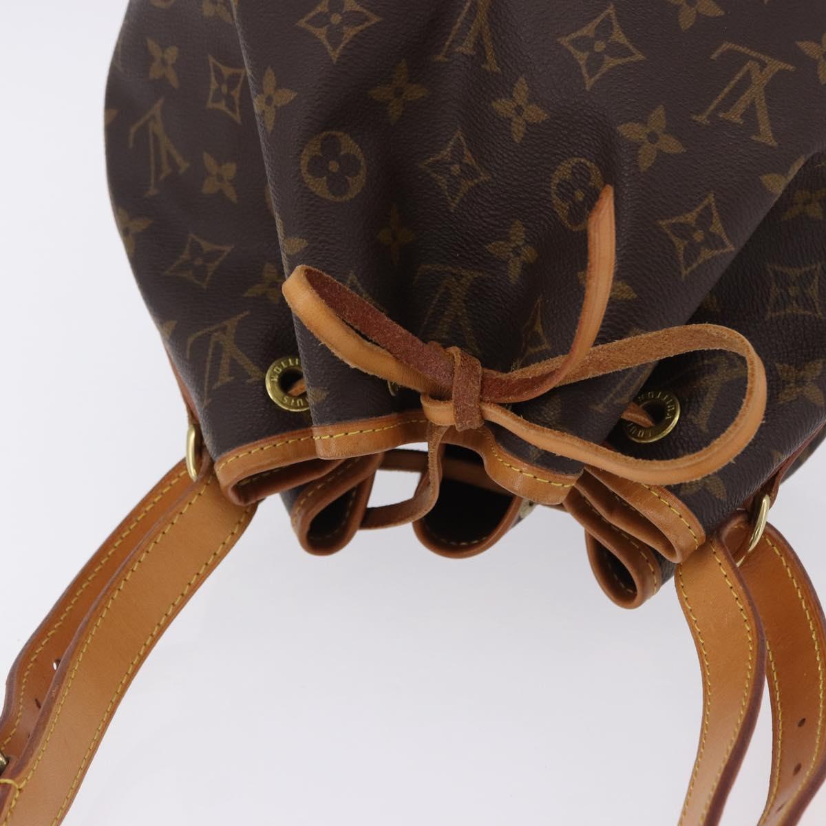 LOUIS VUITTON Monogram Petit Noe Shoulder Bag M42226 LV Auth 198317V