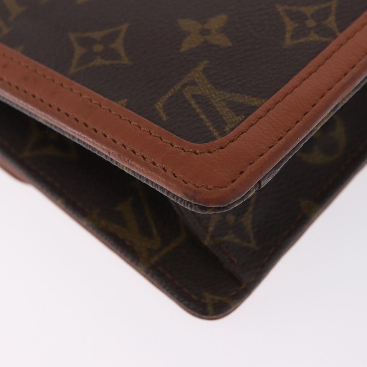 LOUIS VUITTON Monogram Pochette Dam GM Clutch Bag M51810 LV Auth 198319A