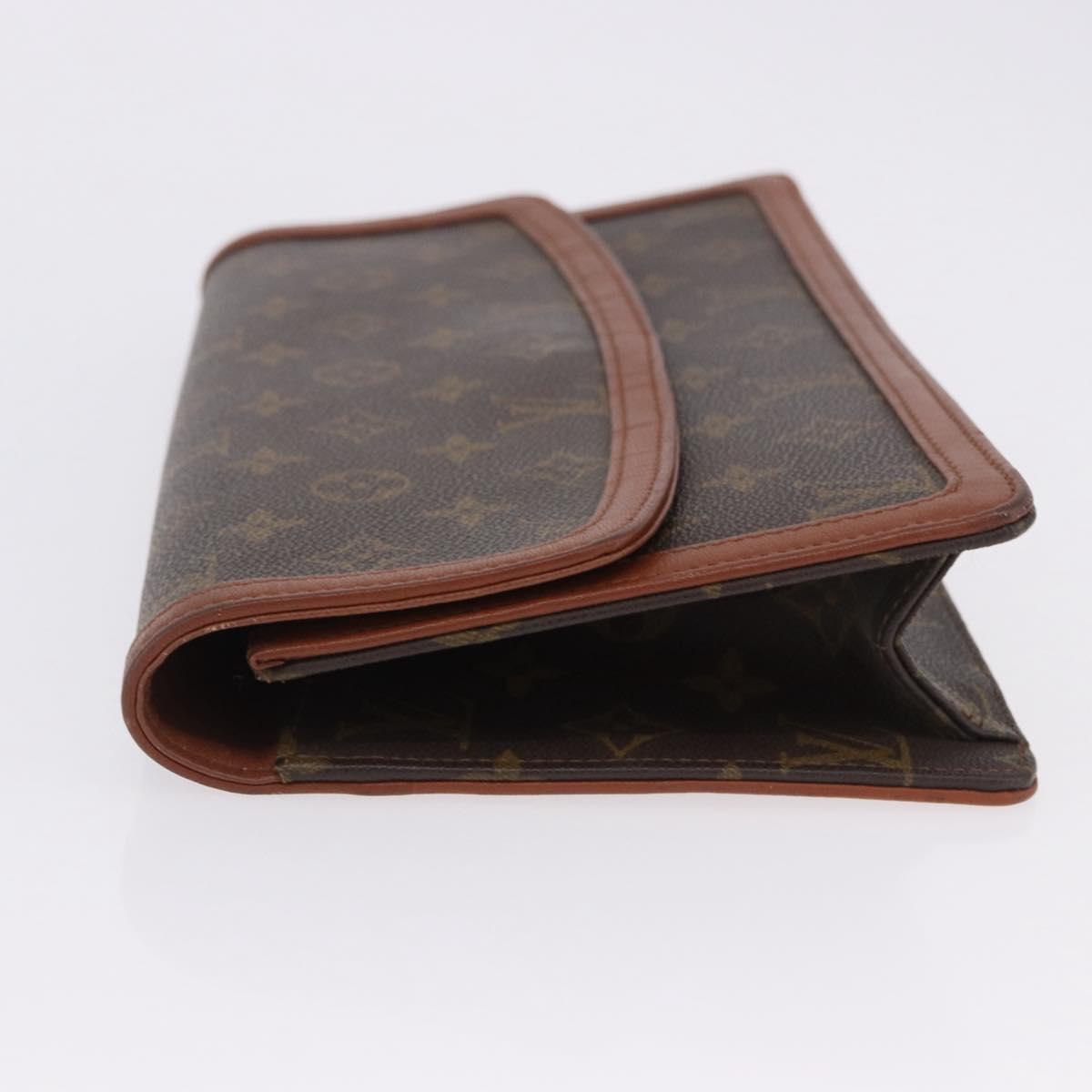 LOUIS VUITTON Monogram Pochette Dam GM Clutch Bag M51810 LV Auth 198319A