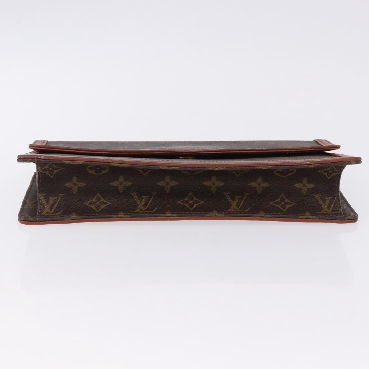 LOUIS VUITTON Monogram Pochette Dam GM Clutch Bag M51810 LV Auth 198319A
