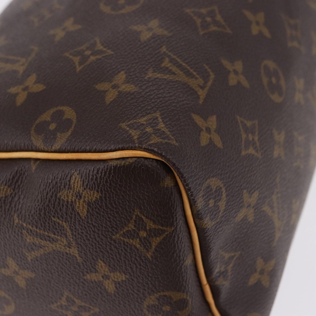 LOUIS VUITTON Monogram Speedy 25 Hand Bag M41528 LV Auth 198320V