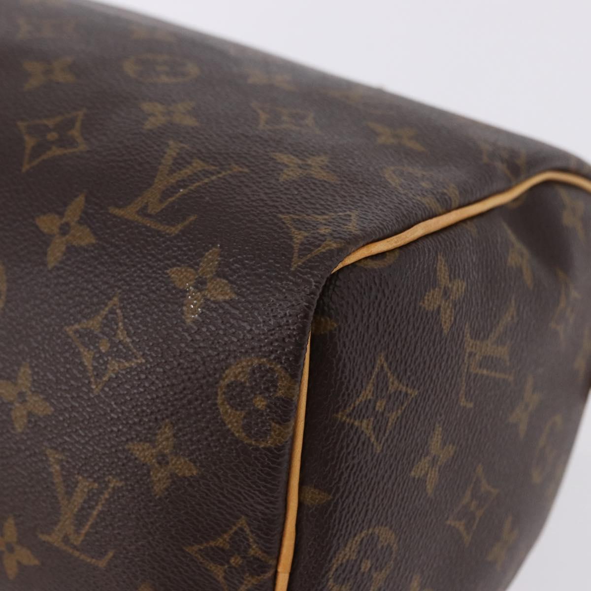 LOUIS VUITTON Monogram Speedy 25 Hand Bag M41528 LV Auth 198320V