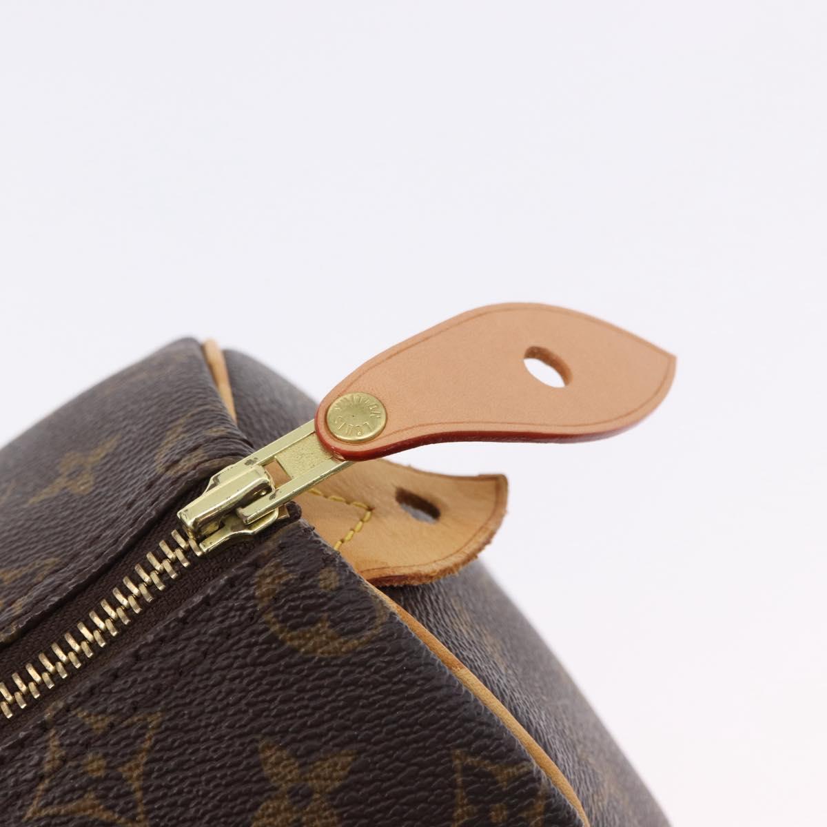 LOUIS VUITTON Monogram Speedy 25 Hand Bag M41528 LV Auth 198320V