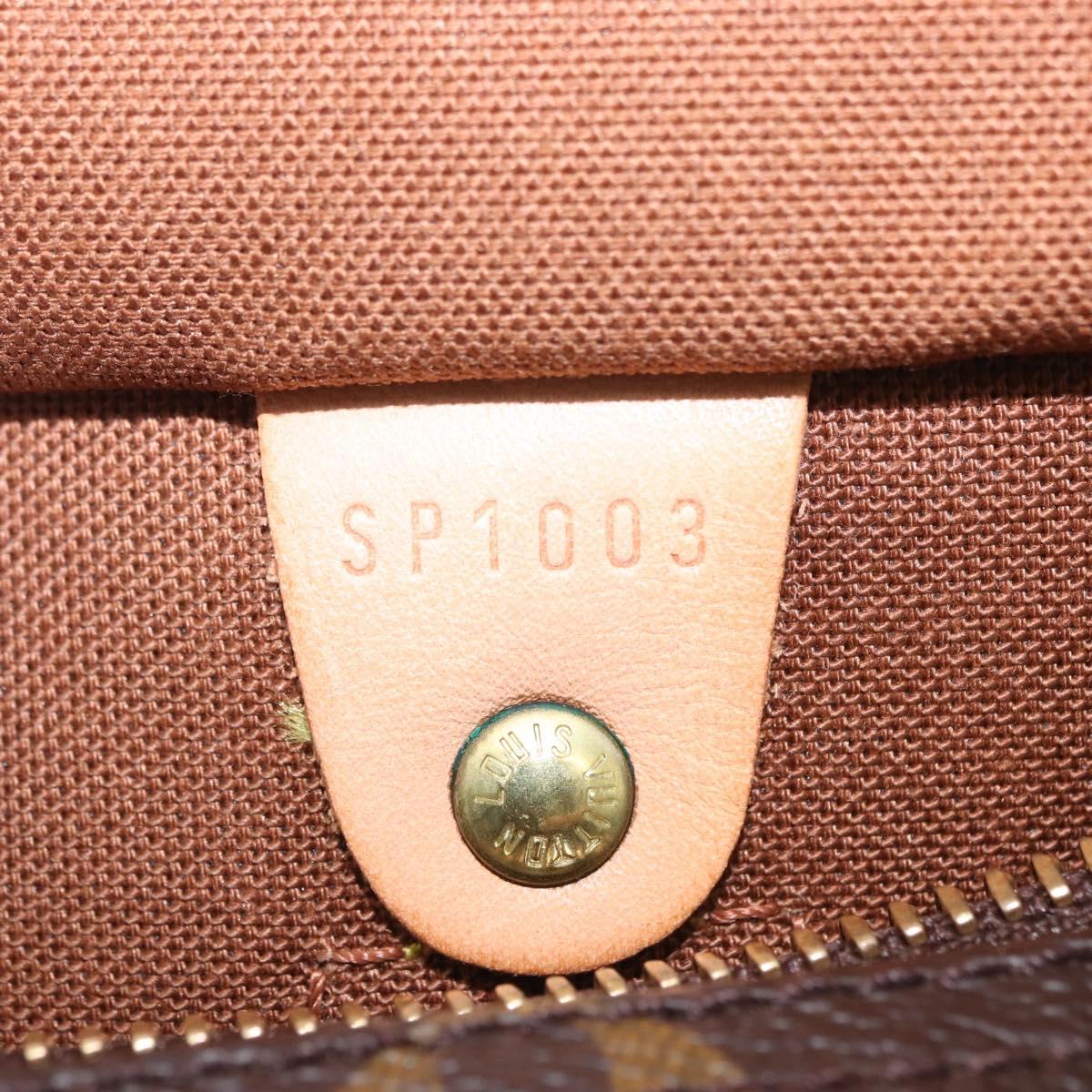 LOUIS VUITTON Monogram Speedy 25 Hand Bag M41528 LV Auth 198320V