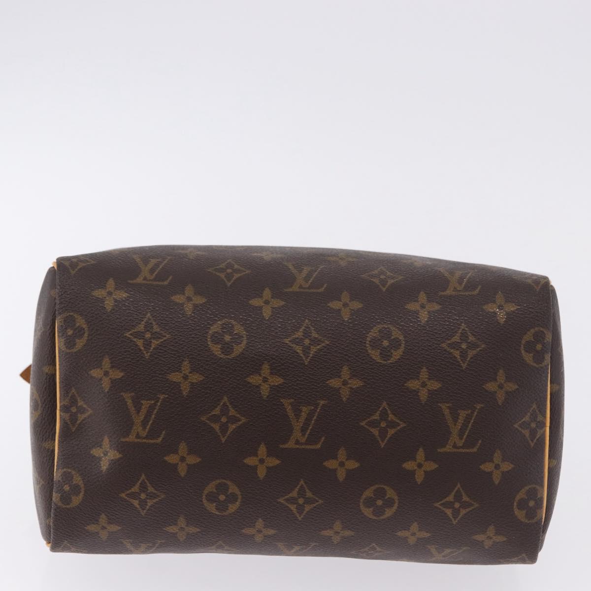 LOUIS VUITTON Monogram Speedy 25 Hand Bag M41528 LV Auth 198320V