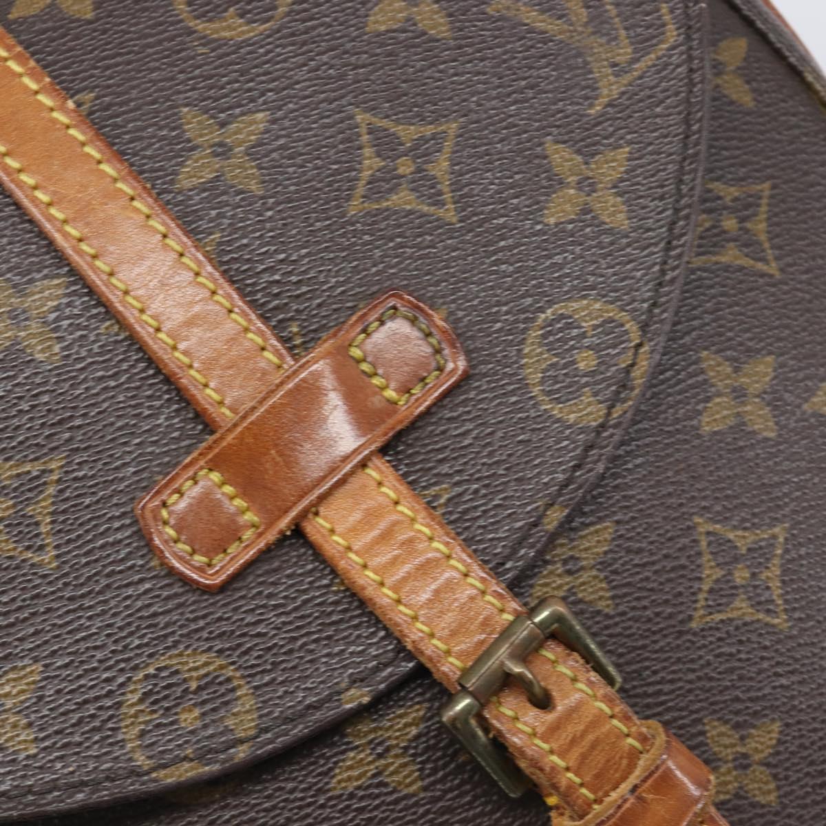 LOUIS VUITTON Monogram Chantilly MM Shoulder Bag M51233 LV Auth 198323