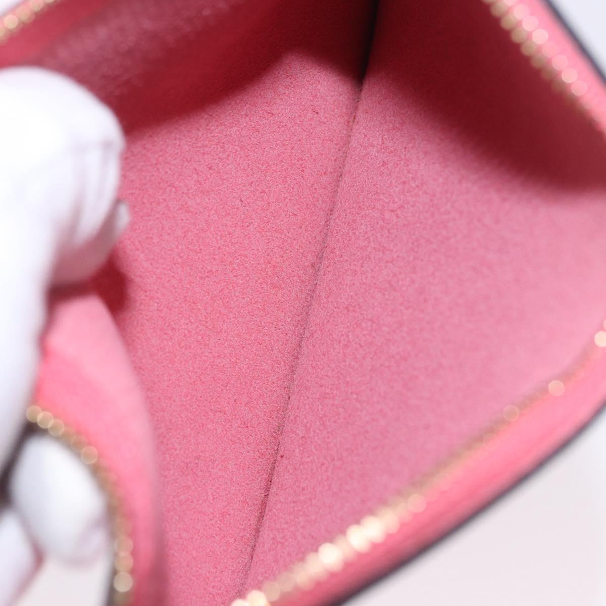 SAINT LAURENT Tote Bag Leather Pink Gold Tone 394195 Auth 198337V