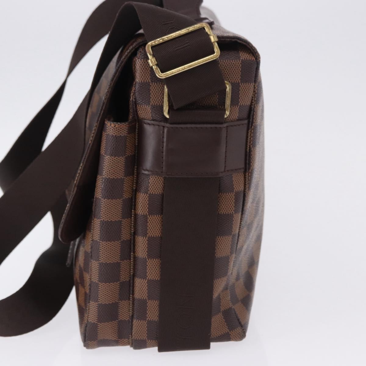 LOUIS VUITTON Damier Ebene Broadway Shoulder Bag N42270 LV Auth 198343
