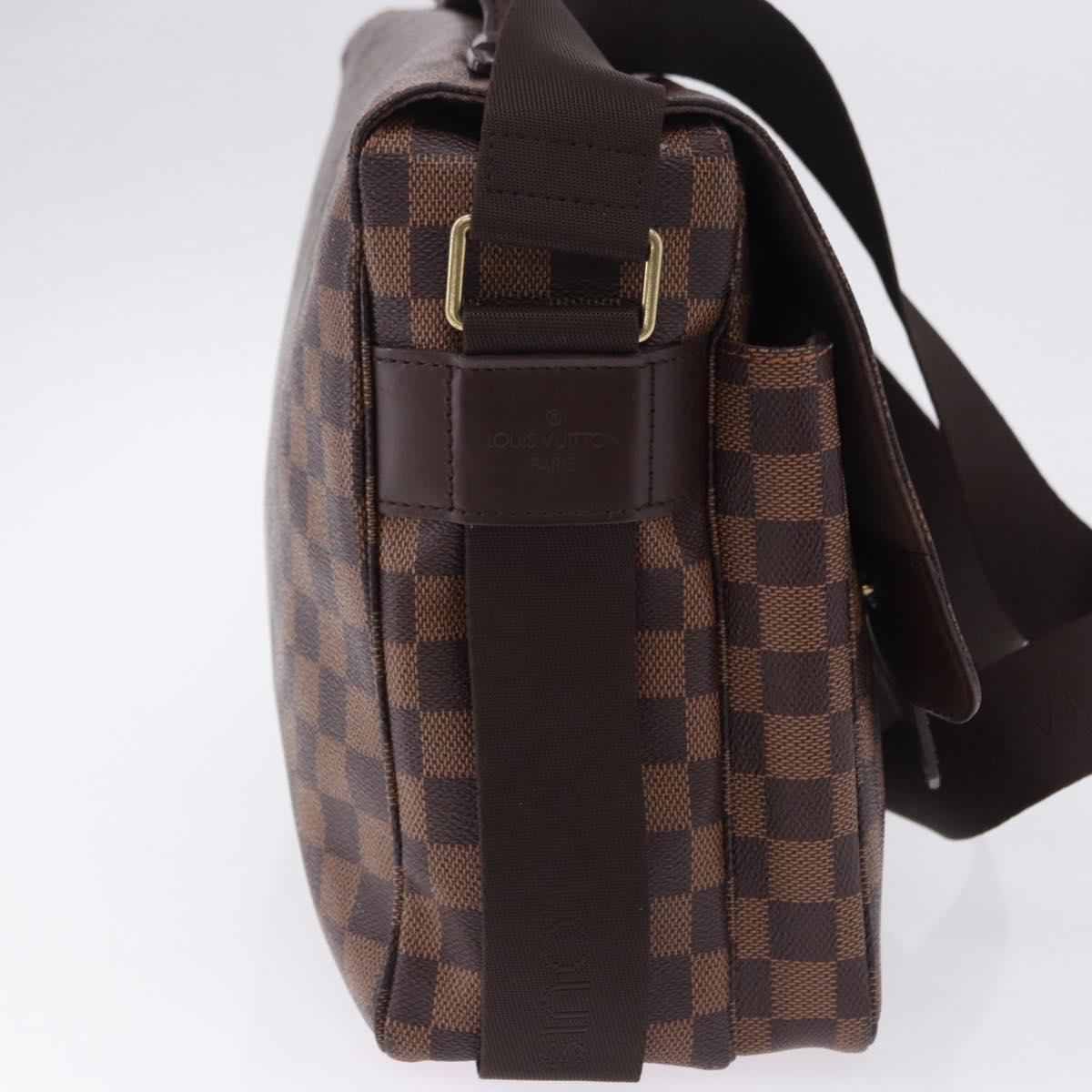 LOUIS VUITTON Damier Ebene Broadway Shoulder Bag N42270 LV Auth 198343
