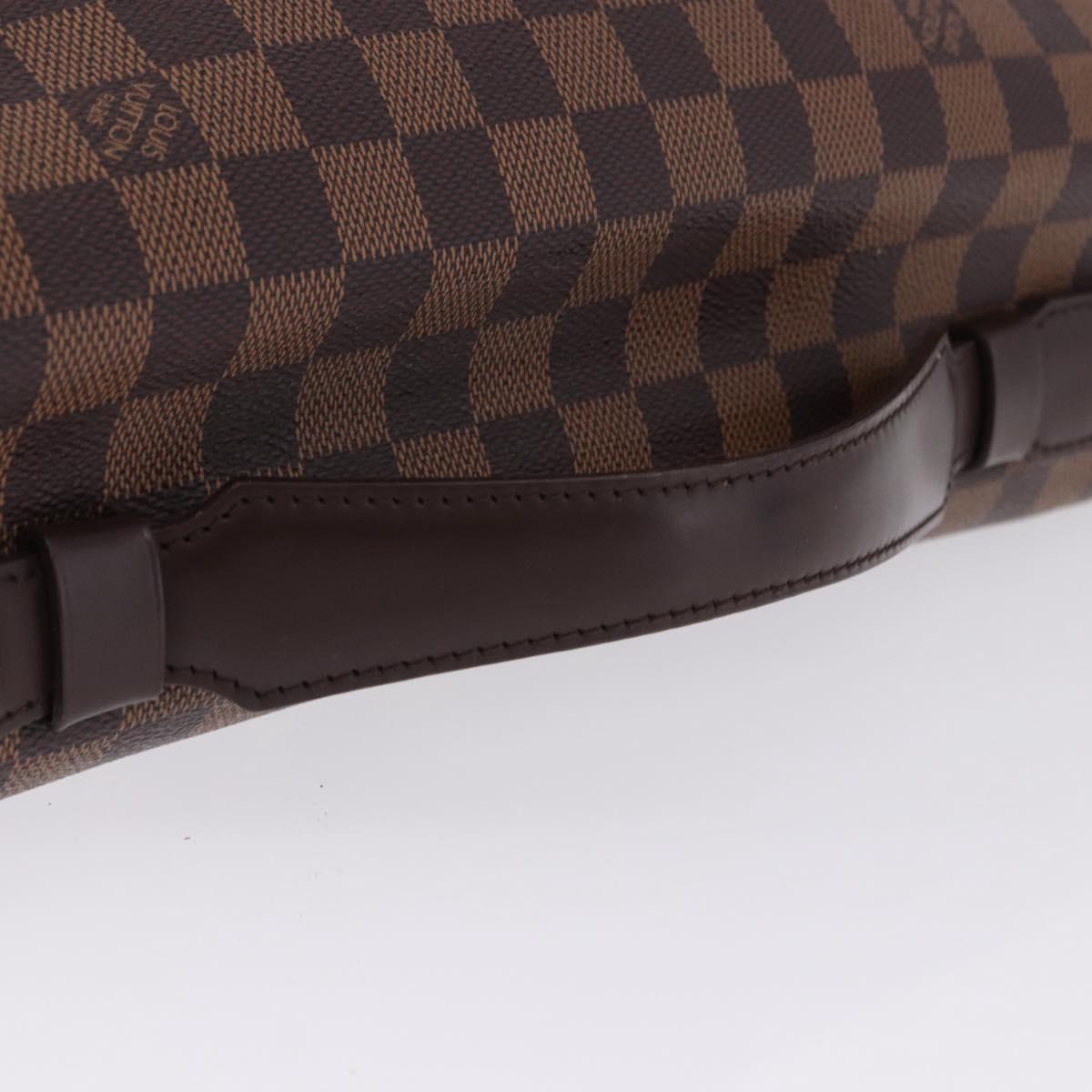 LOUIS VUITTON Damier Ebene Broadway Shoulder Bag N42270 LV Auth 198343