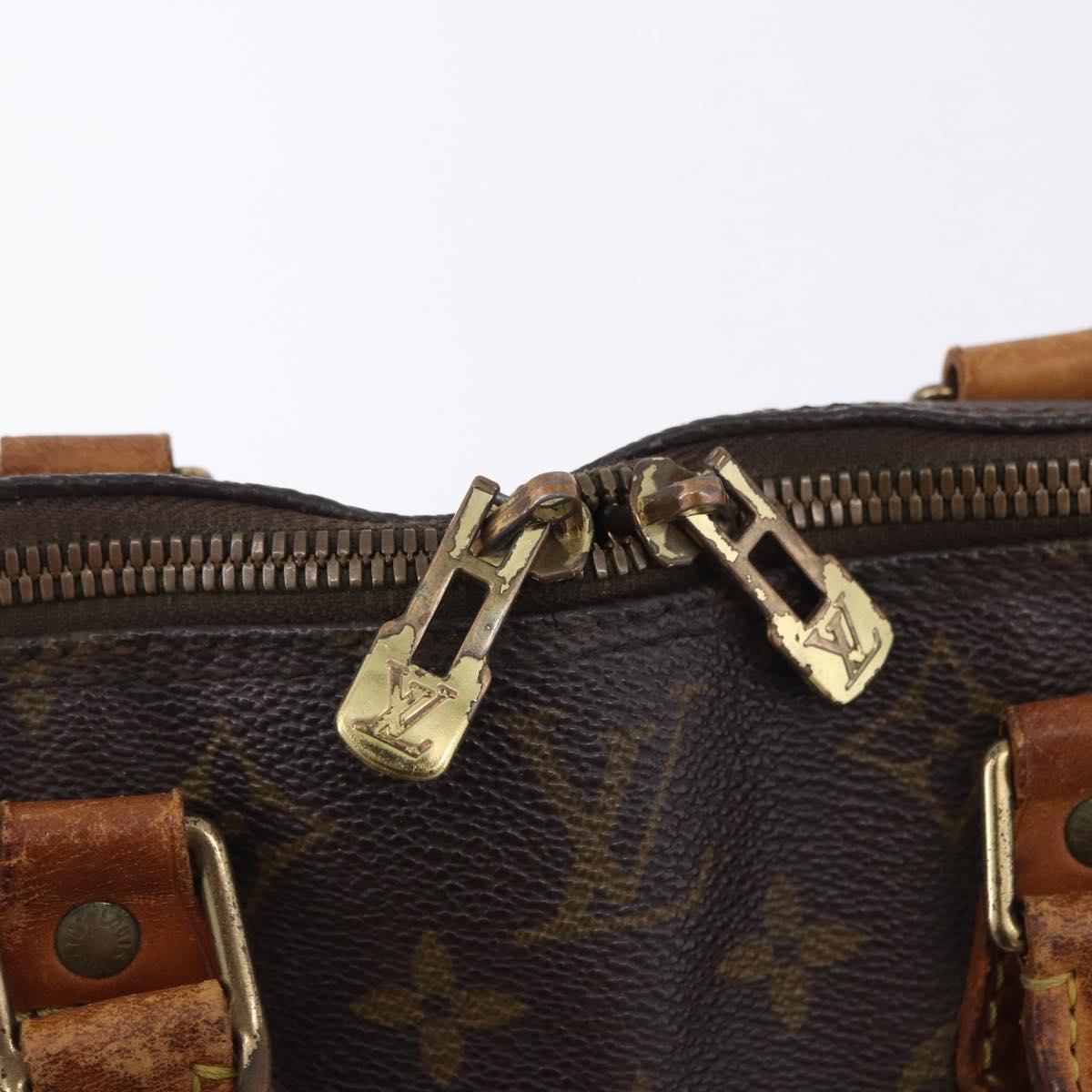 LOUIS VUITTON Monogram Alma Hand Bag M51130 LV Auth 198346