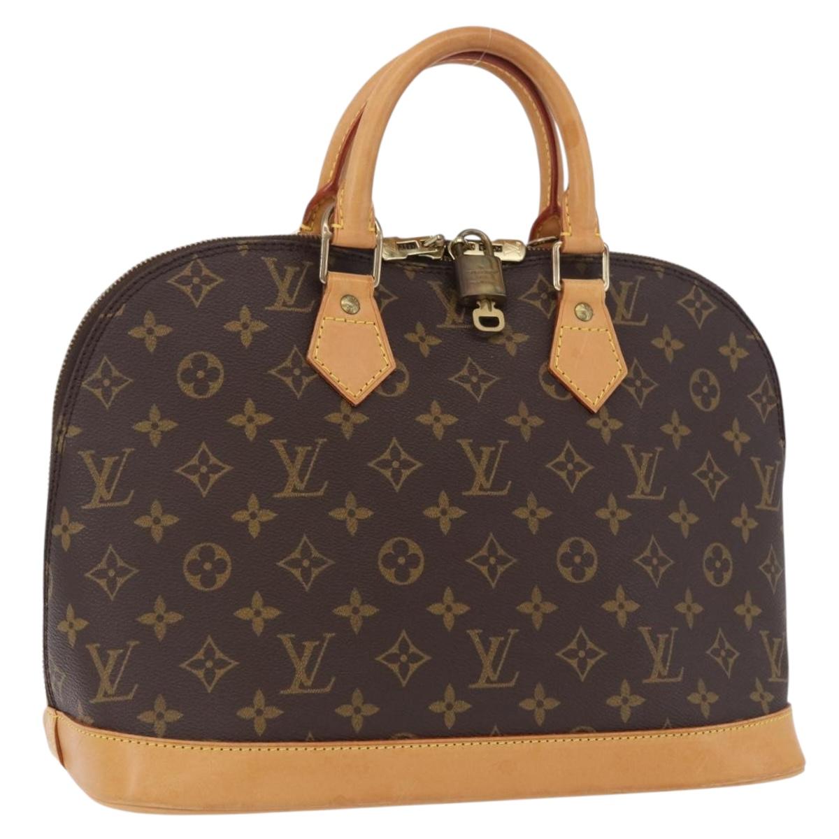 LOUIS VUITTON Monogram Alma PM Hand Bag M53151 LV Auth 198347V