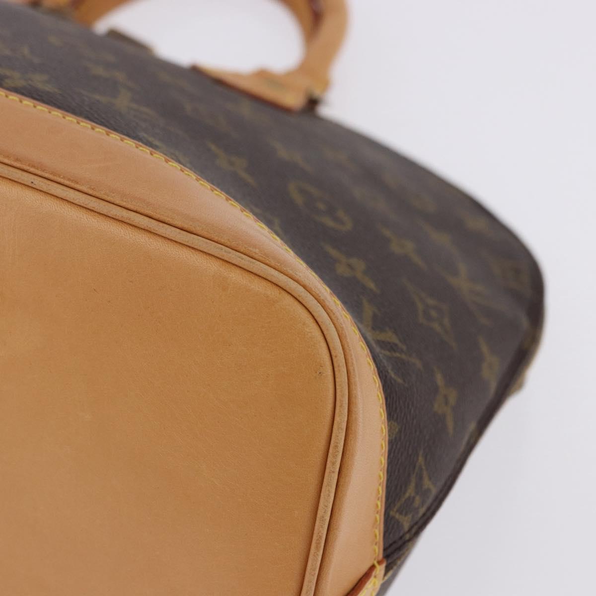 LOUIS VUITTON Monogram Alma PM Hand Bag M53151 LV Auth 198347V