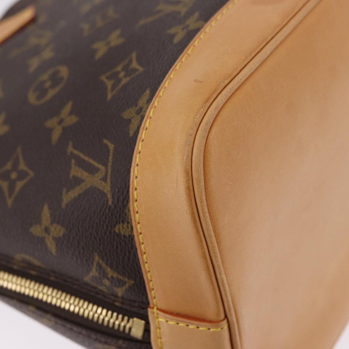 LOUIS VUITTON Monogram Alma PM Hand Bag M53151 LV Auth 198347V