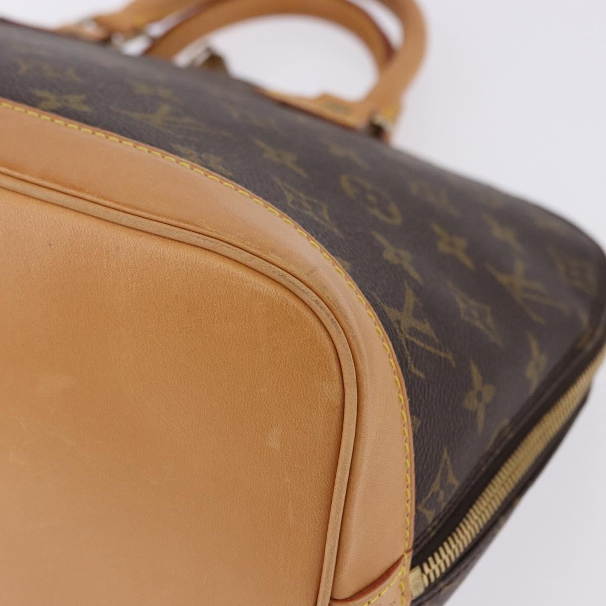 LOUIS VUITTON Monogram Alma PM Hand Bag M53151 LV Auth 198347V