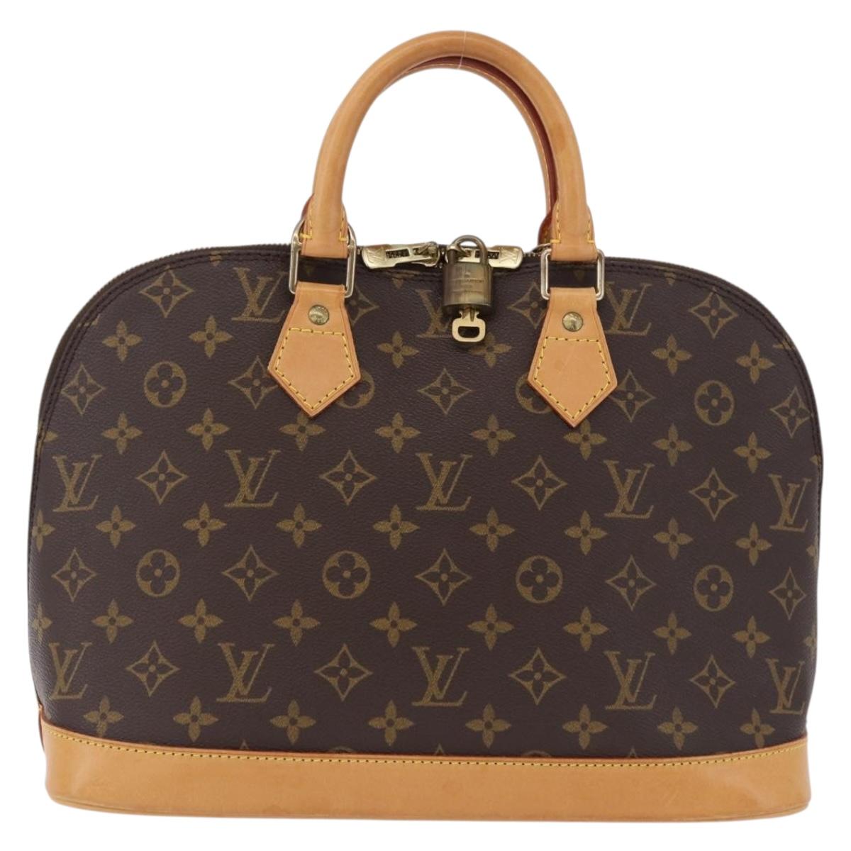 LOUIS VUITTON Monogram Alma PM Hand Bag M53151 LV Auth 198347V