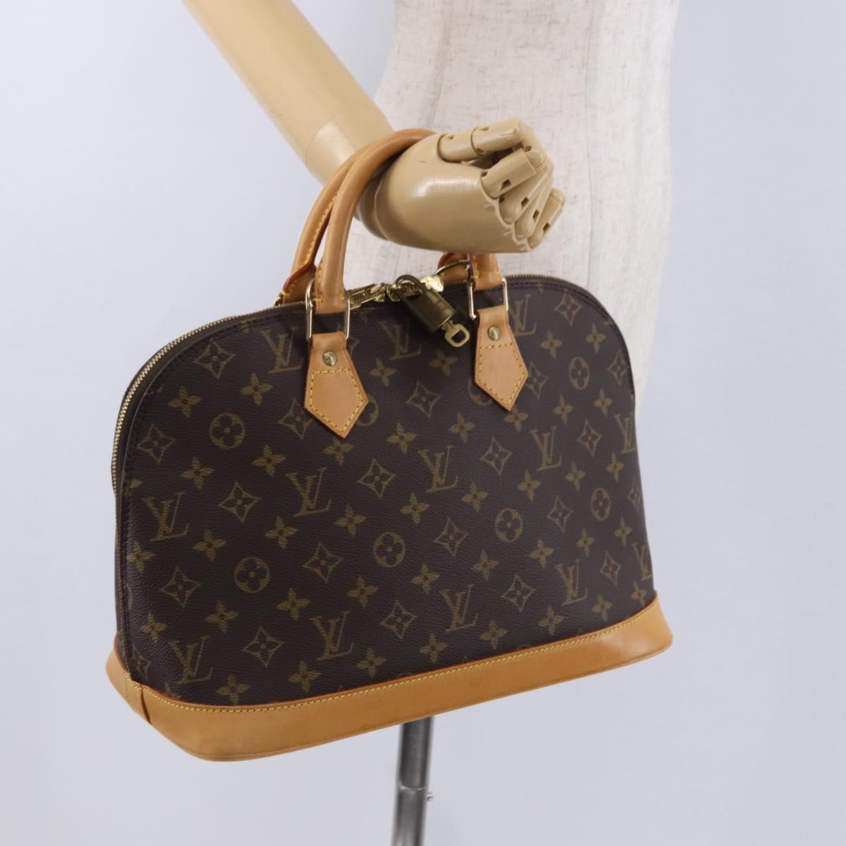 LOUIS VUITTON Monogram Alma PM Hand Bag M53151 LV Auth 198347V