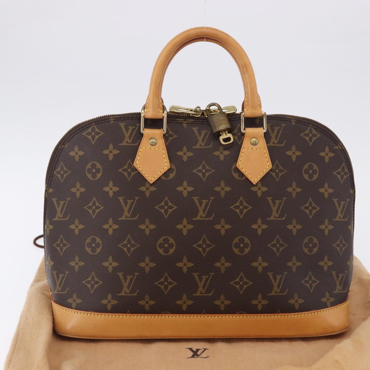 LOUIS VUITTON Monogram Alma PM Hand Bag M53151 LV Auth 198347V