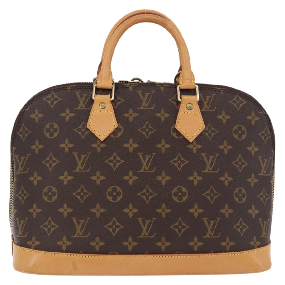 LOUIS VUITTON Monogram Alma PM Hand Bag M53151 LV Auth 198347V