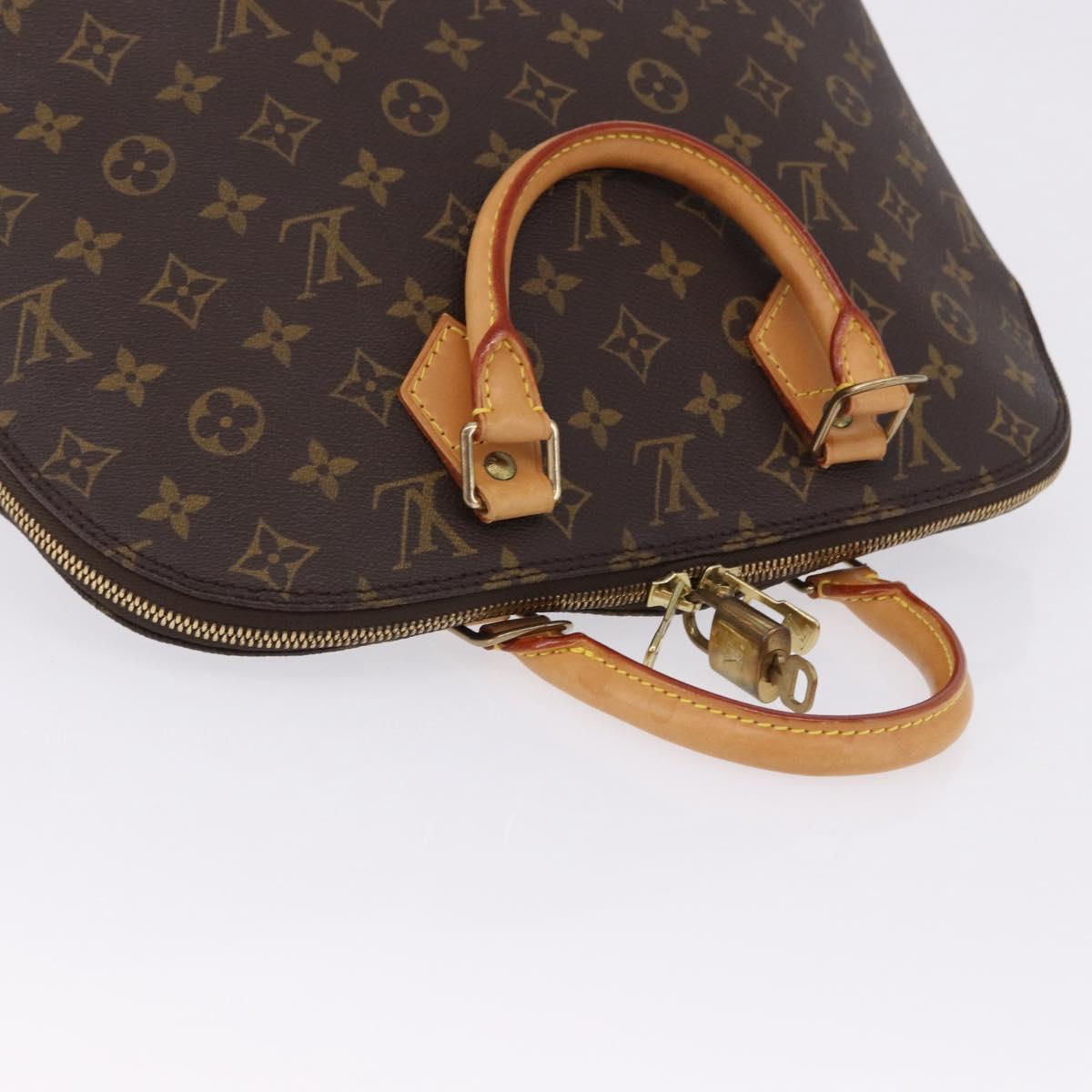 LOUIS VUITTON Monogram Alma PM Hand Bag M53151 LV Auth 198347V