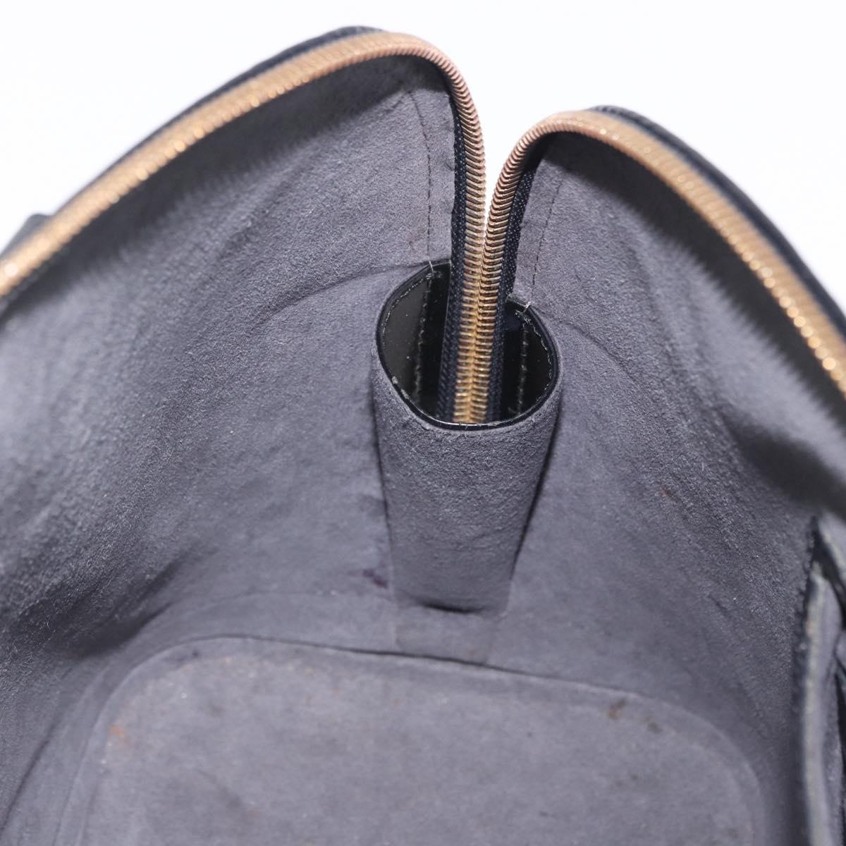 LOUIS VUITTON Epi Alma Hand Bag Noir Black M52142 LV Auth 198348A