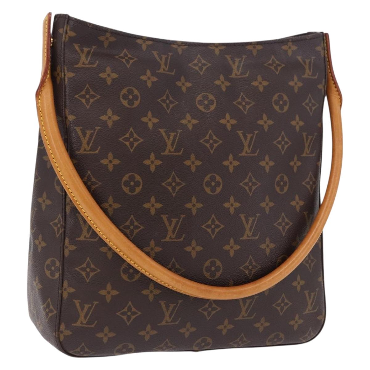 LOUIS VUITTON Monogram Looping GM Shoulder Bag M51145 LV Auth 198350V
