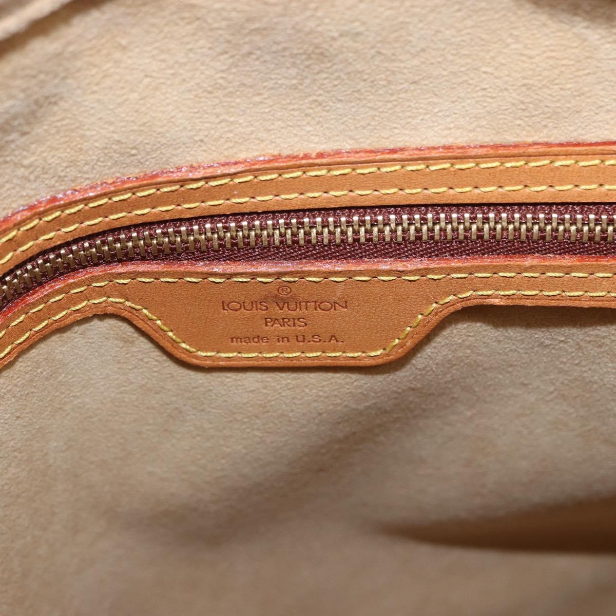 LOUIS VUITTON Monogram Looping GM Shoulder Bag M51145 LV Auth 198350V