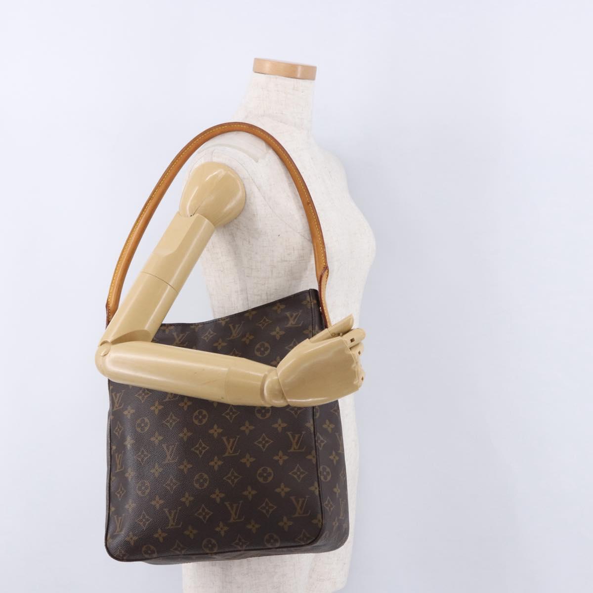 LOUIS VUITTON Monogram Looping GM Shoulder Bag M51145 LV Auth 198350V