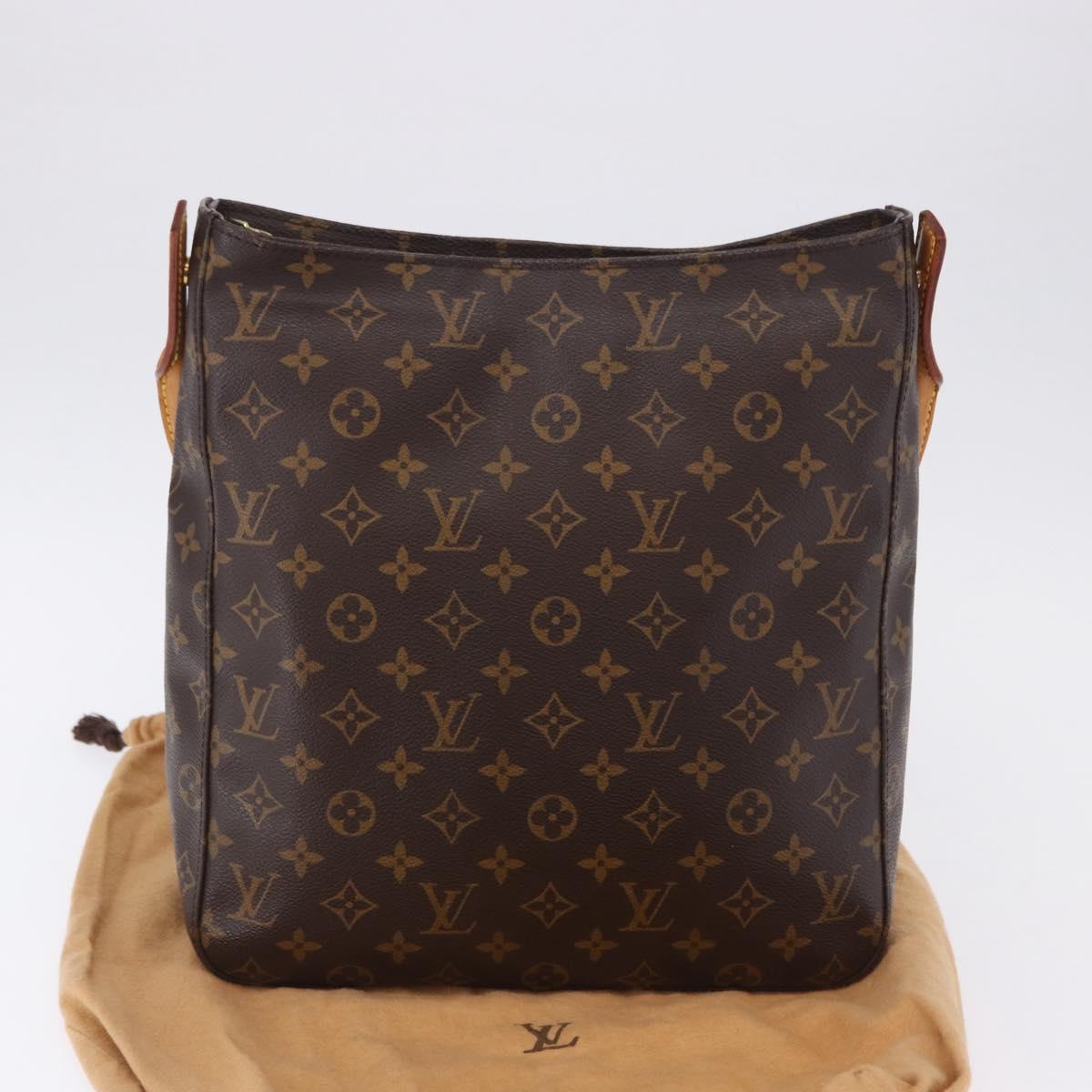 LOUIS VUITTON Monogram Looping GM Shoulder Bag M51145 LV Auth 198350V