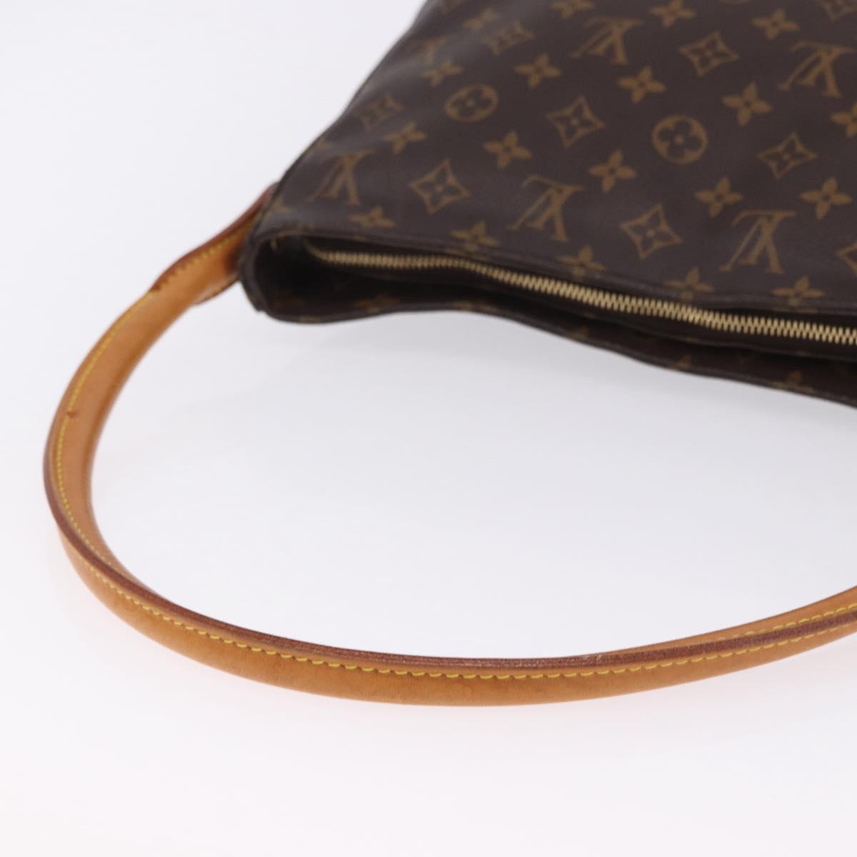 LOUIS VUITTON Monogram Looping GM Shoulder Bag M51145 LV Auth 198350V