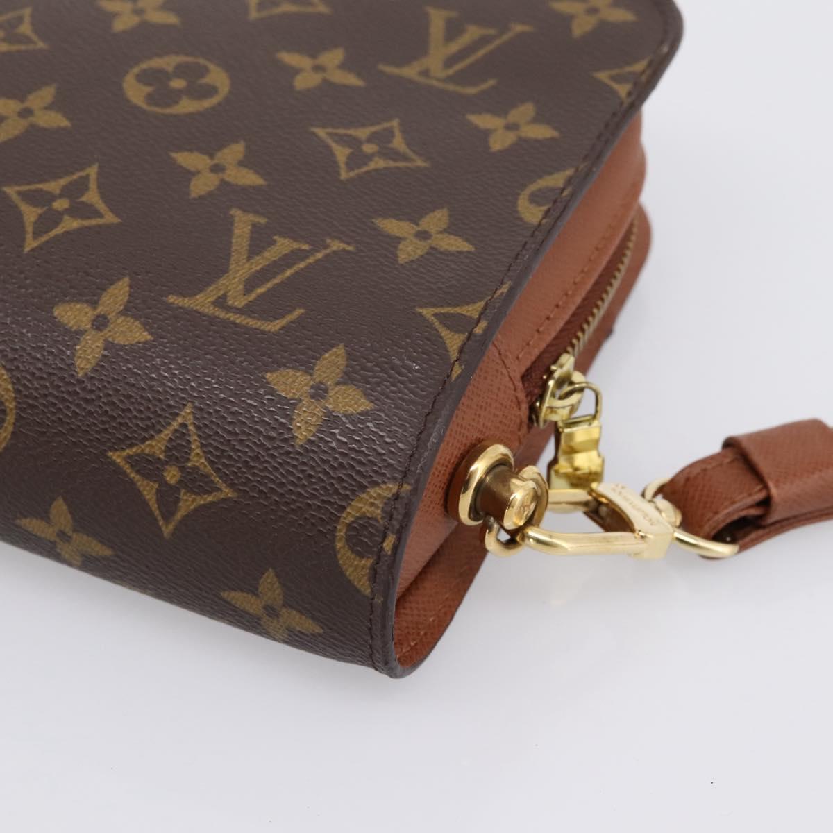 LOUIS VUITTON Monogram Orsay Clutch Bag M51790 LV Auth 198352
