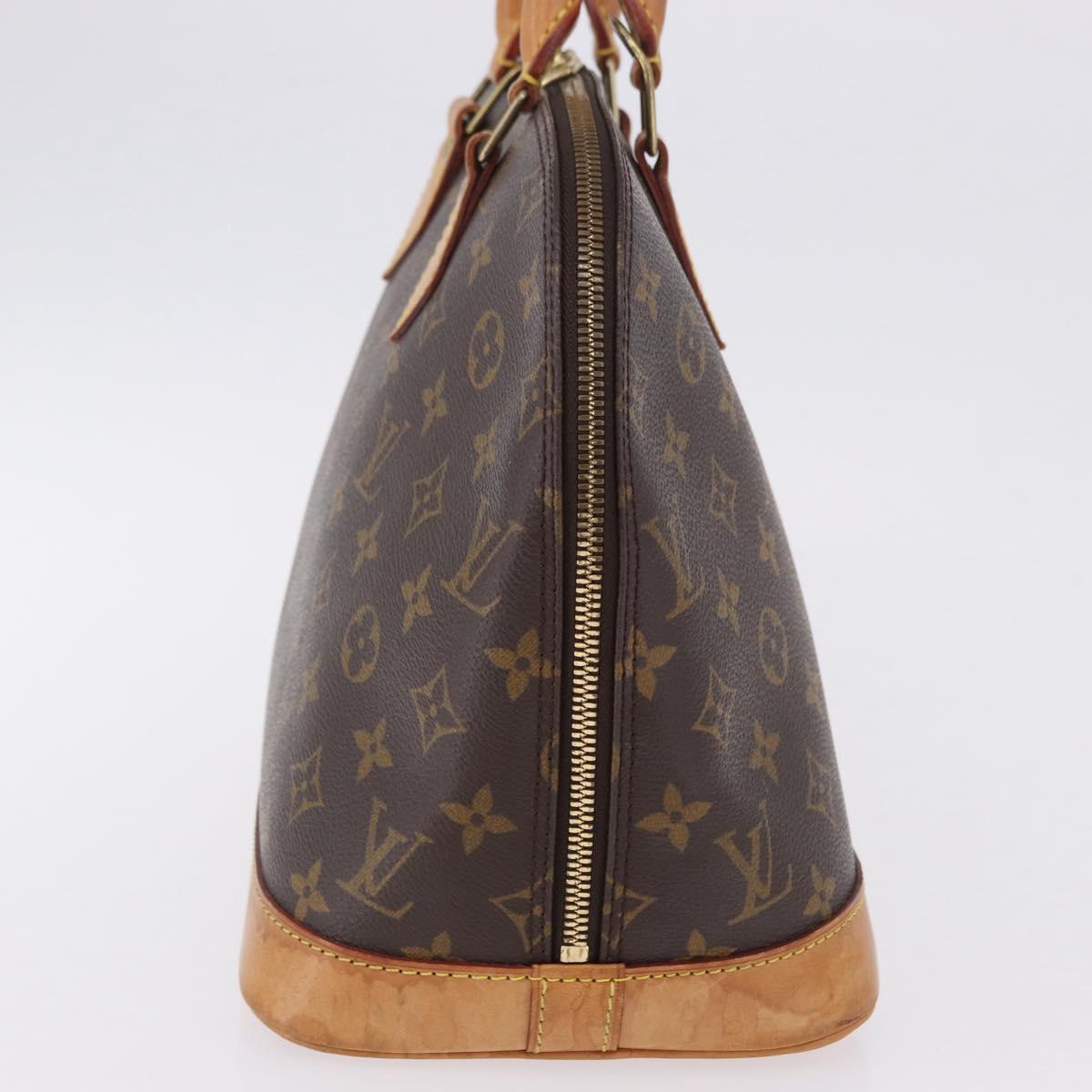 LOUIS VUITTON Monogram Alma Hand Bag M51130 LV Auth 198362A