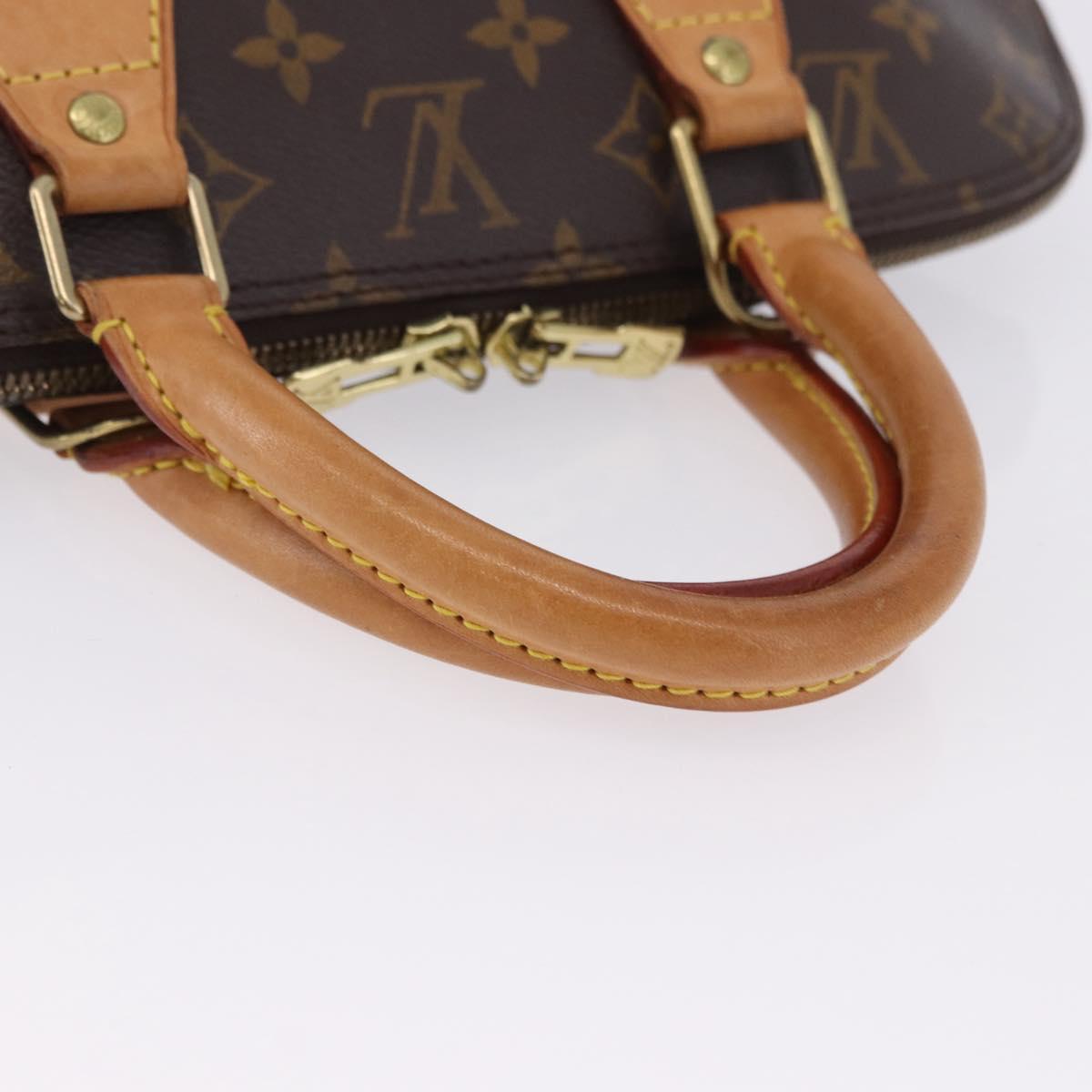 LOUIS VUITTON Monogram Alma Hand Bag M51130 LV Auth 198362A
