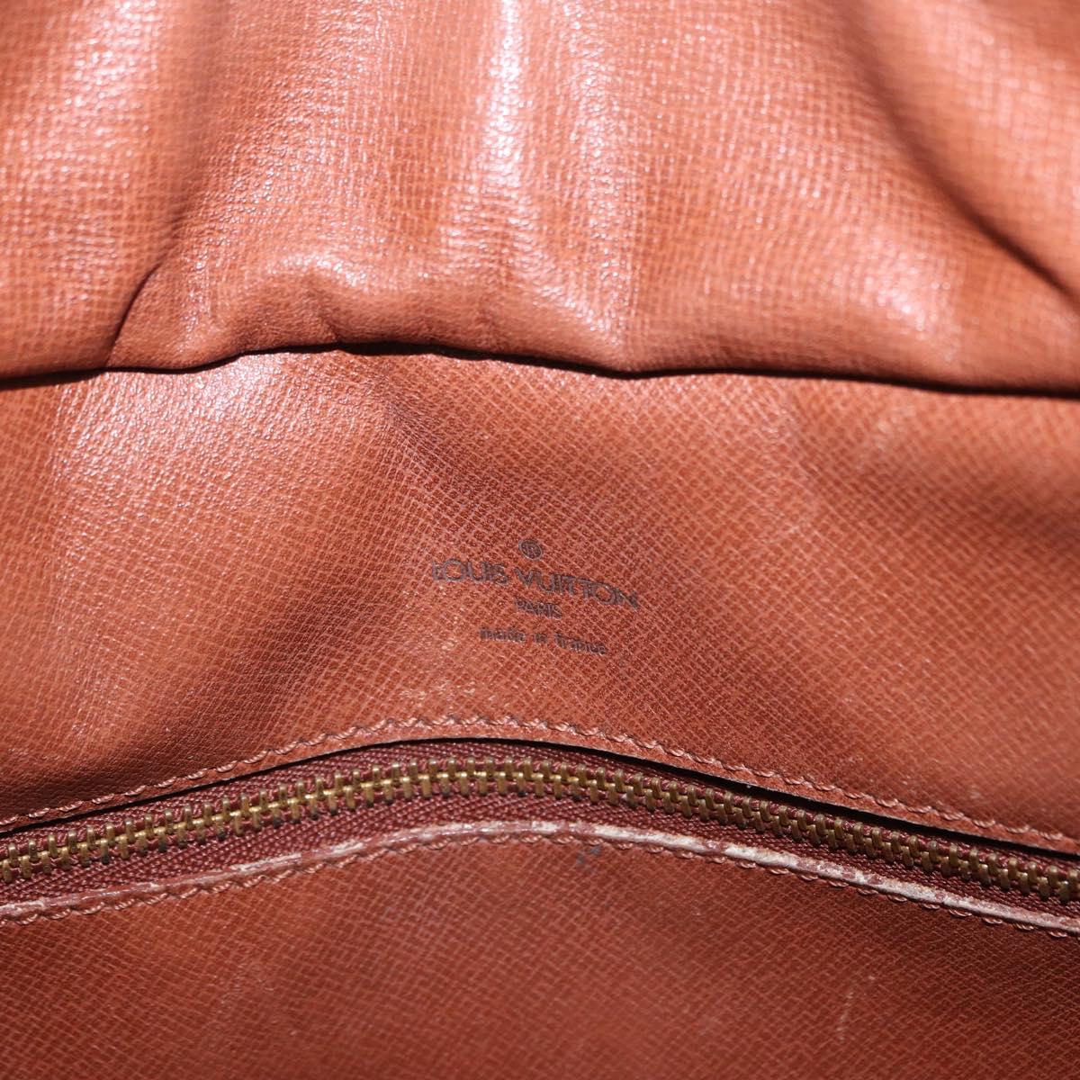 LOUIS VUITTON Monogram Boulogne 35 Shoulder Bag M51260 LV Auth 198363